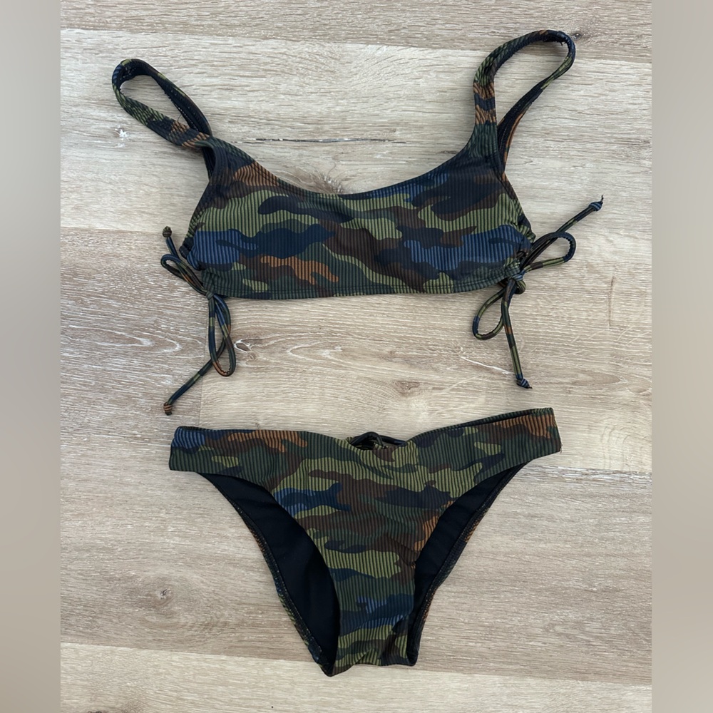 Camo Print Bikini